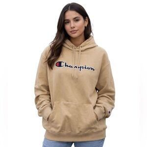 Champion Khaki Brown Hoodie 3X